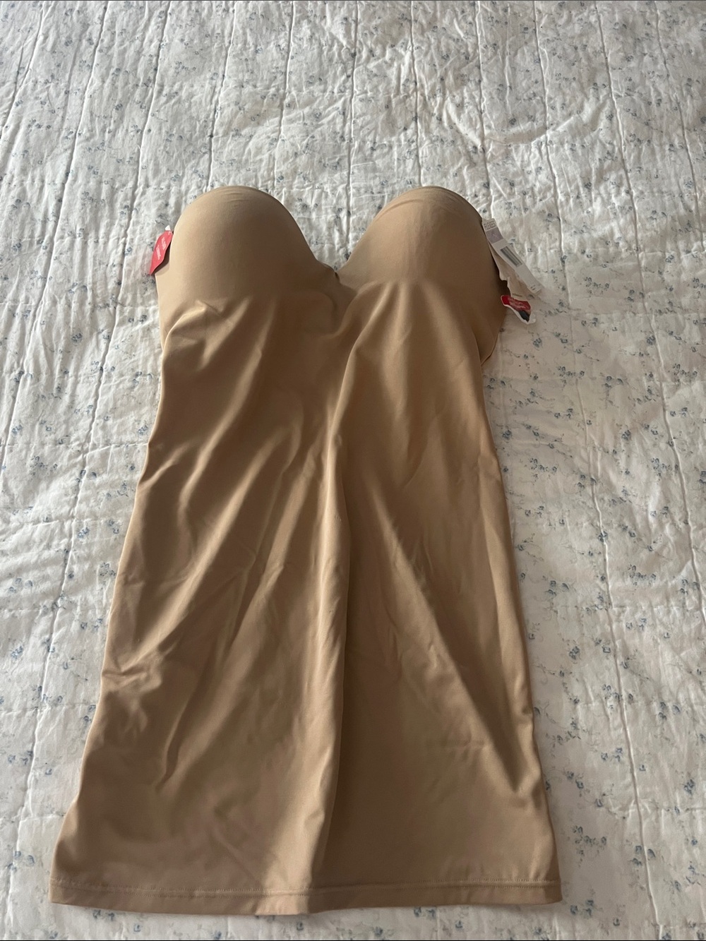 Flexees Strapless Nude Body Shaping Slip